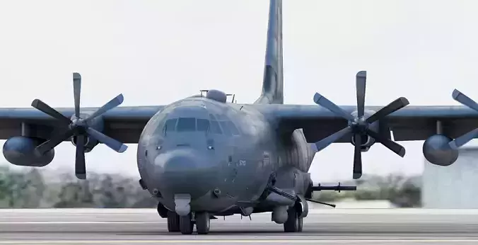  Lockheed Martin AC-130J Ghostrider Gunship