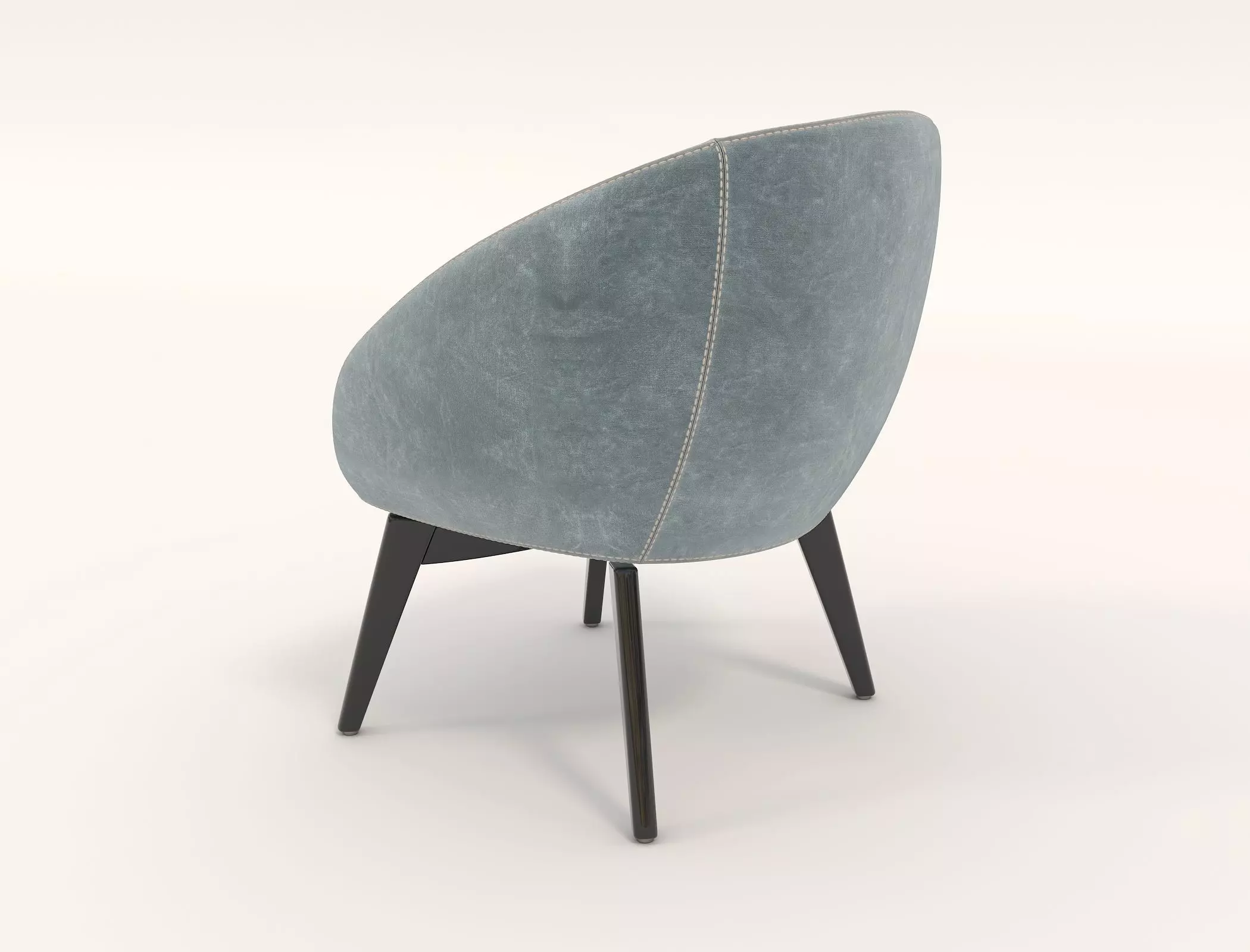 Modern Table and Chair Set 12 3D model_8