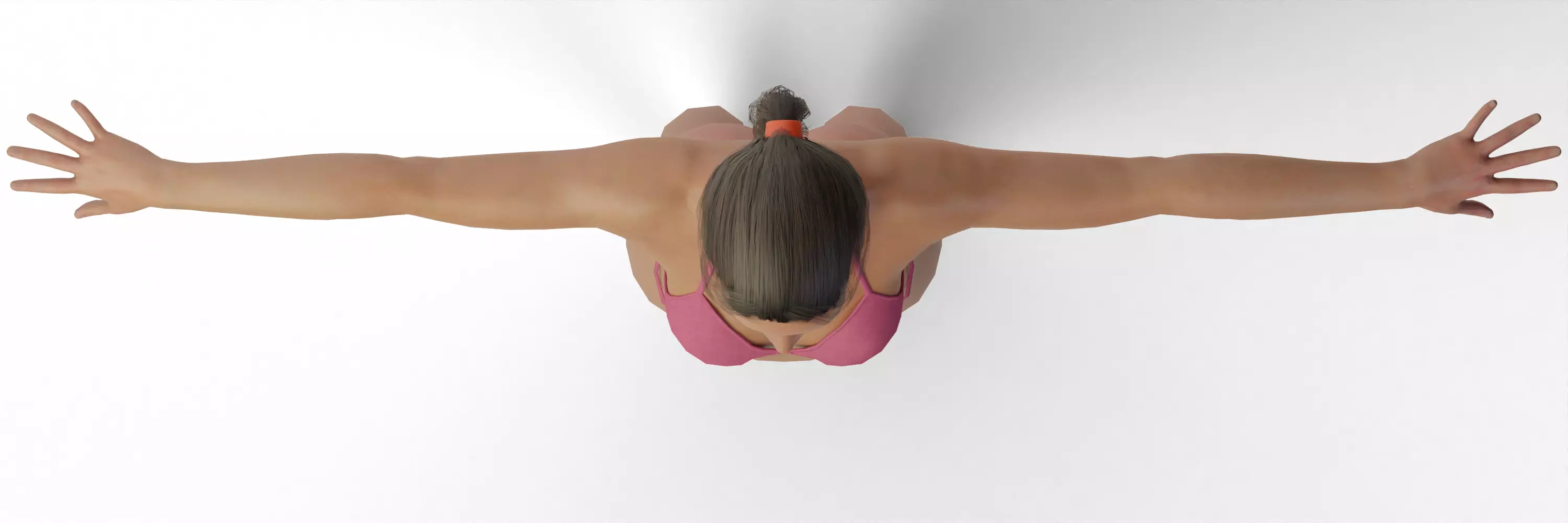 Bikini Female Base Model 3D model_18