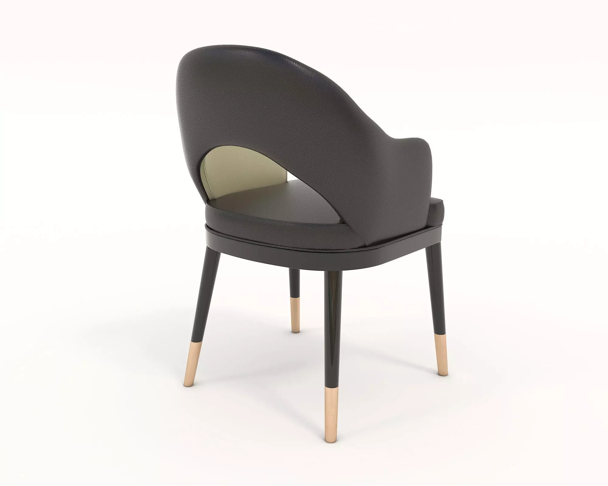 Modern Coffee Table and Chair 2 3D model_6