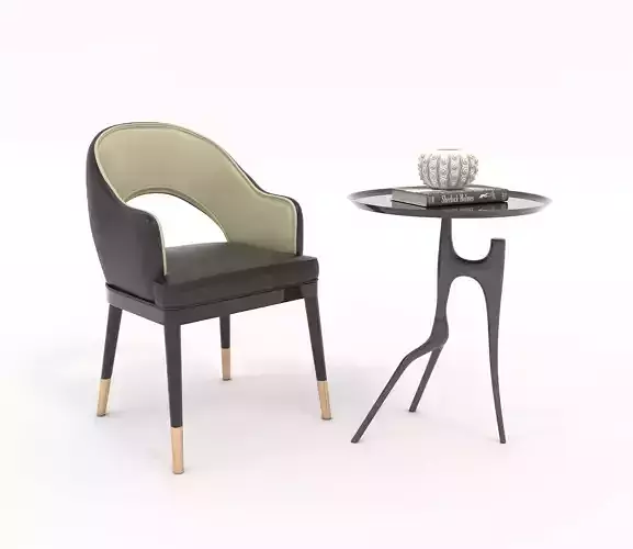 Modern Coffee Table and Chair 2