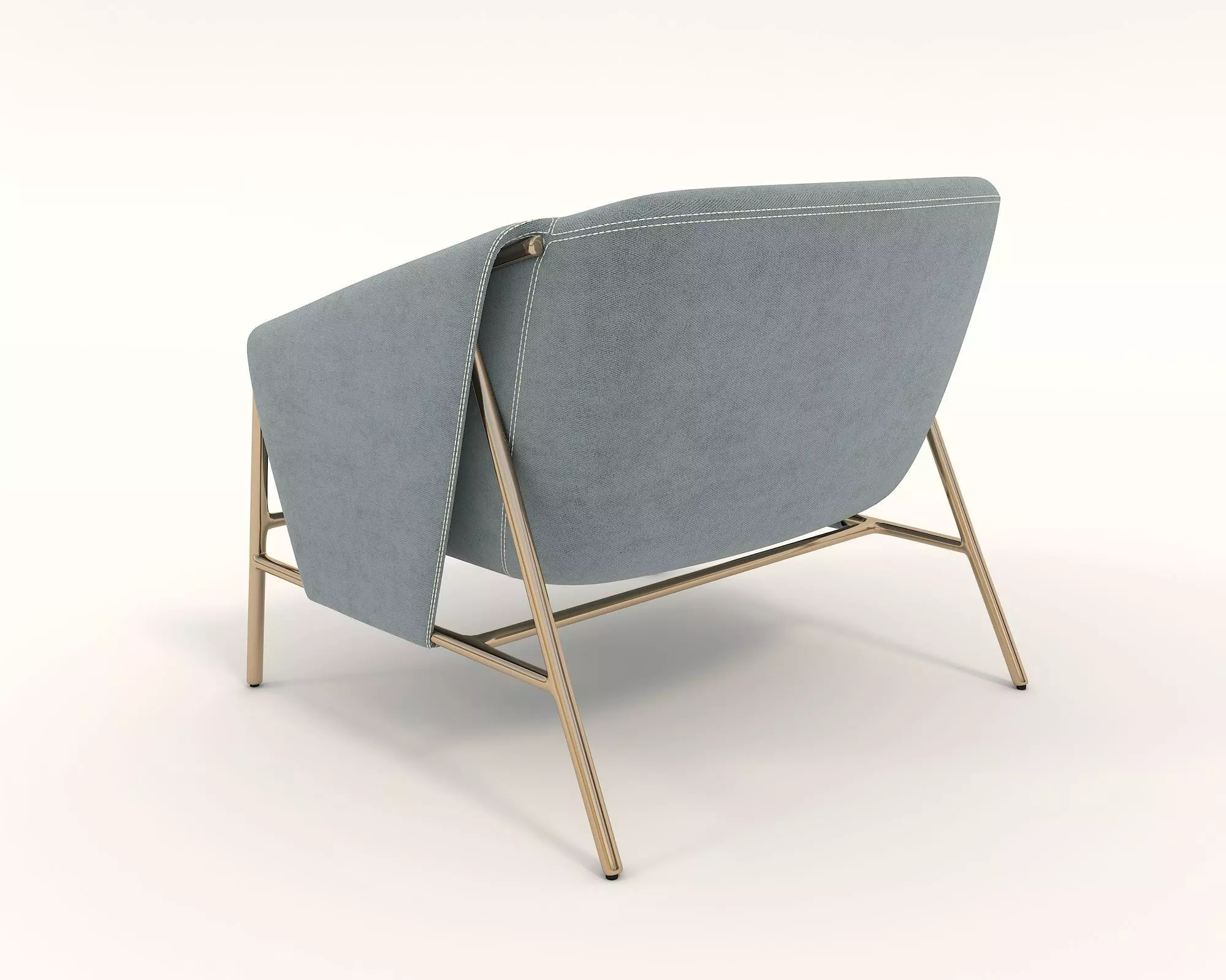 Modern Coffee Table and Armchair Set 32 3D model_6