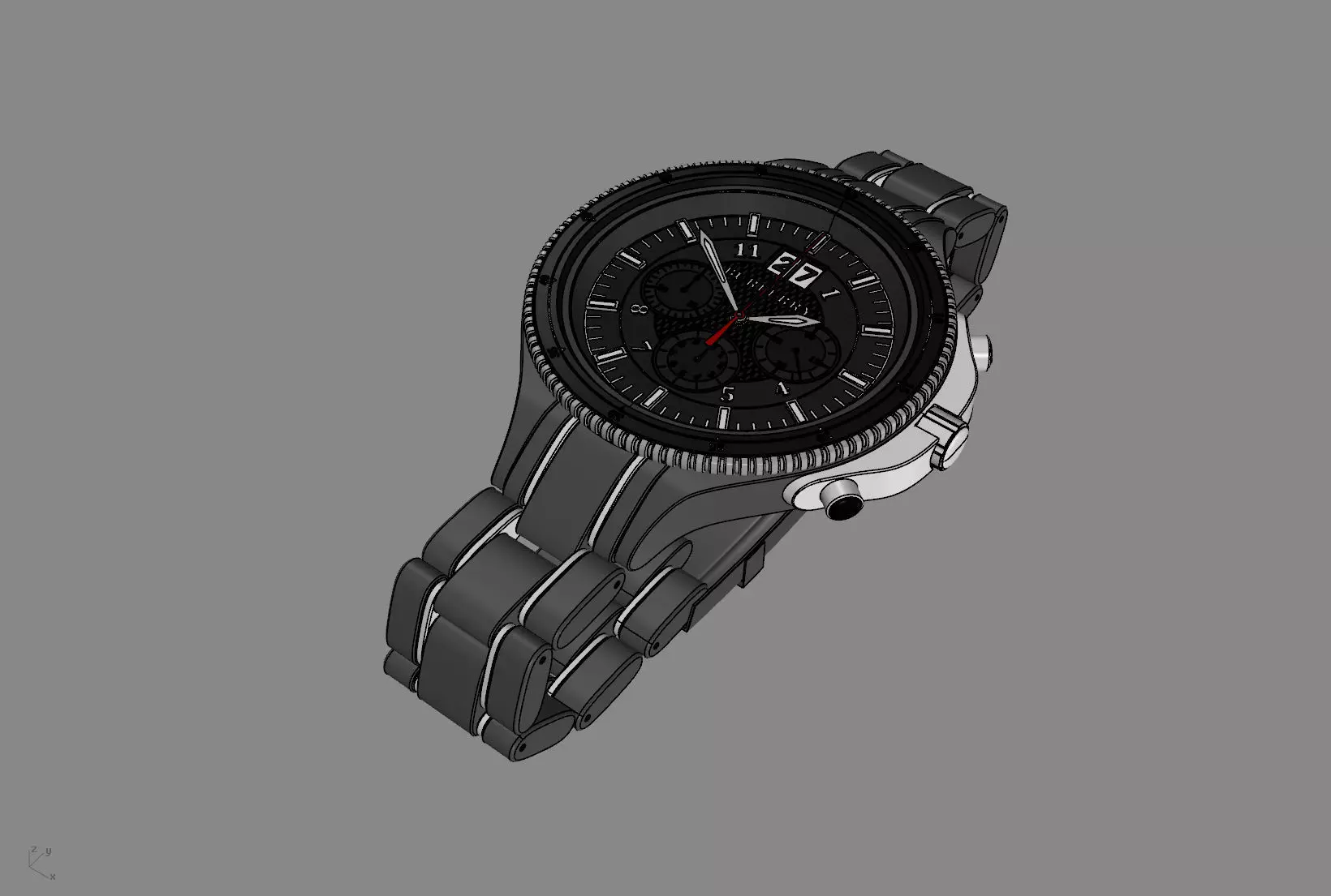 burberry watch Free 3D model