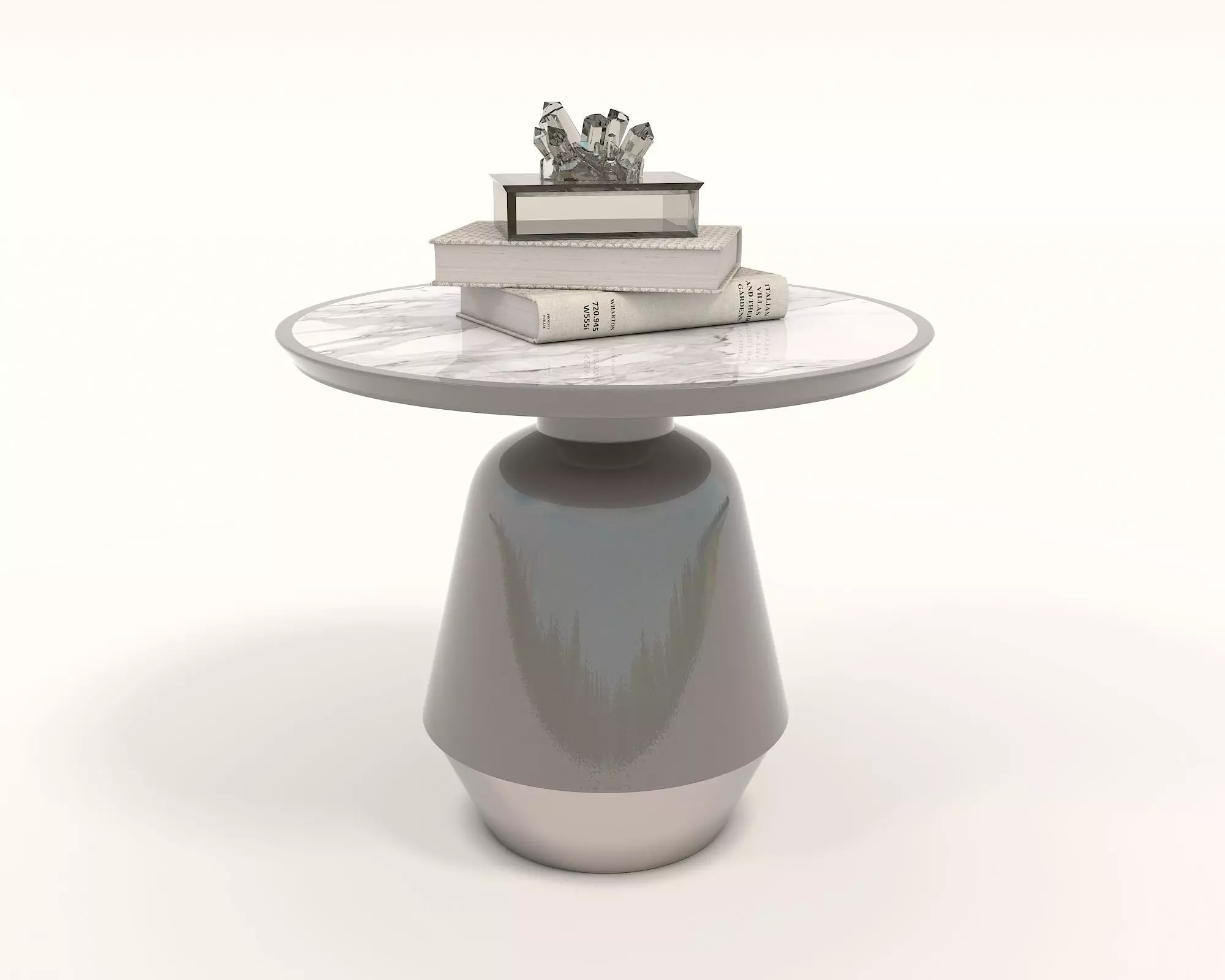 Modern Coffee Table and Armchair Set 41 3D model_6