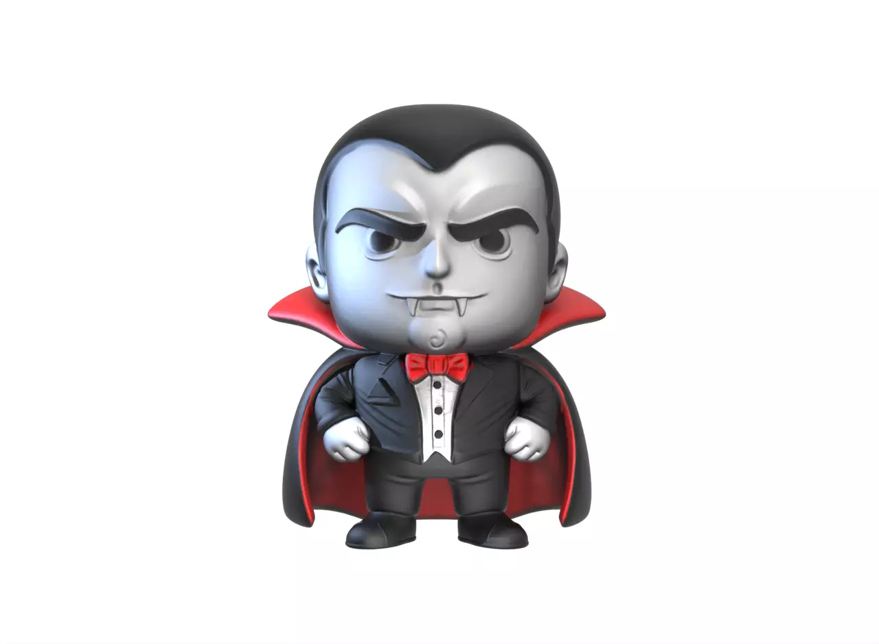 Classic monsters 3D print model_14