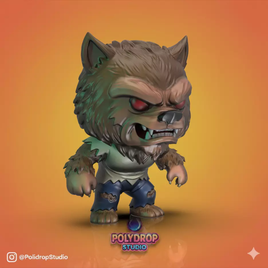 Classic monsters 3D print model_10