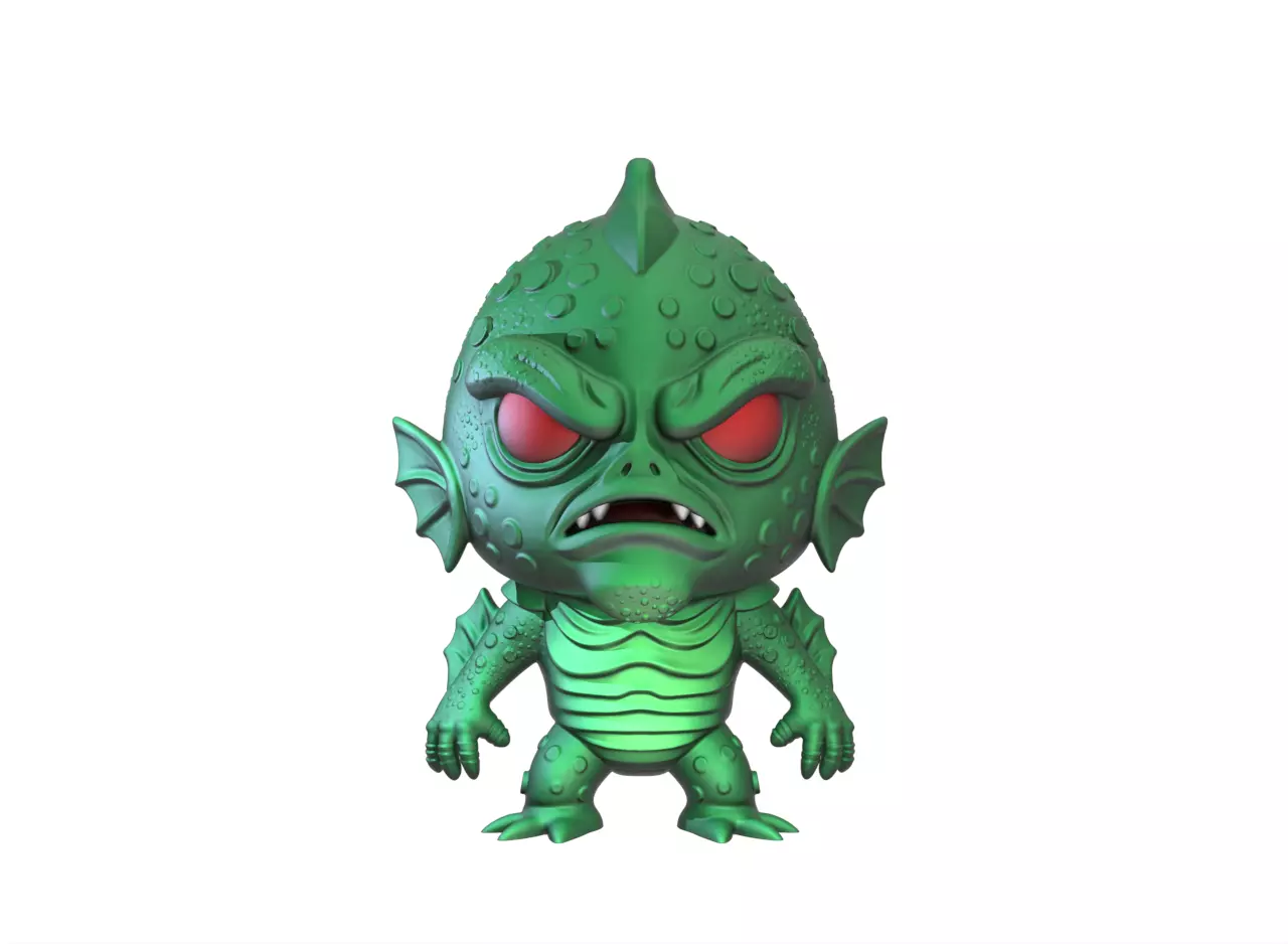 Classic monsters 3D print model_17