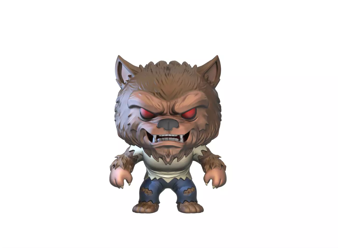 Classic monsters 3D print model_16