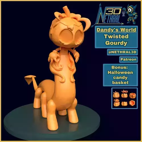 Dandy World Twisted Gourdy