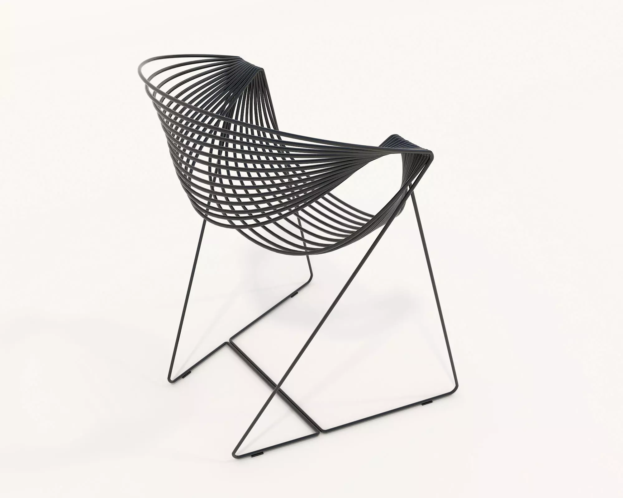 Modern Coffee Table and Chair 3 3D model_8