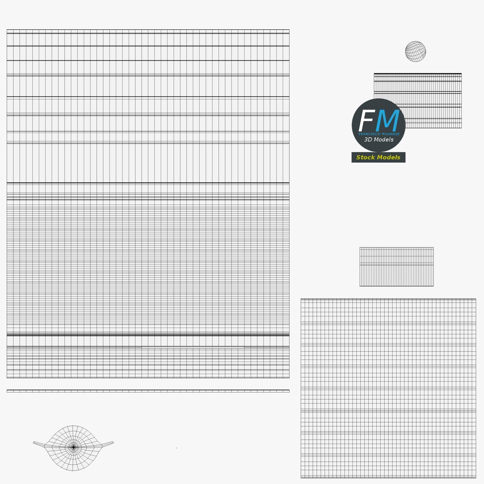 Engine spark plug 3D model_11
