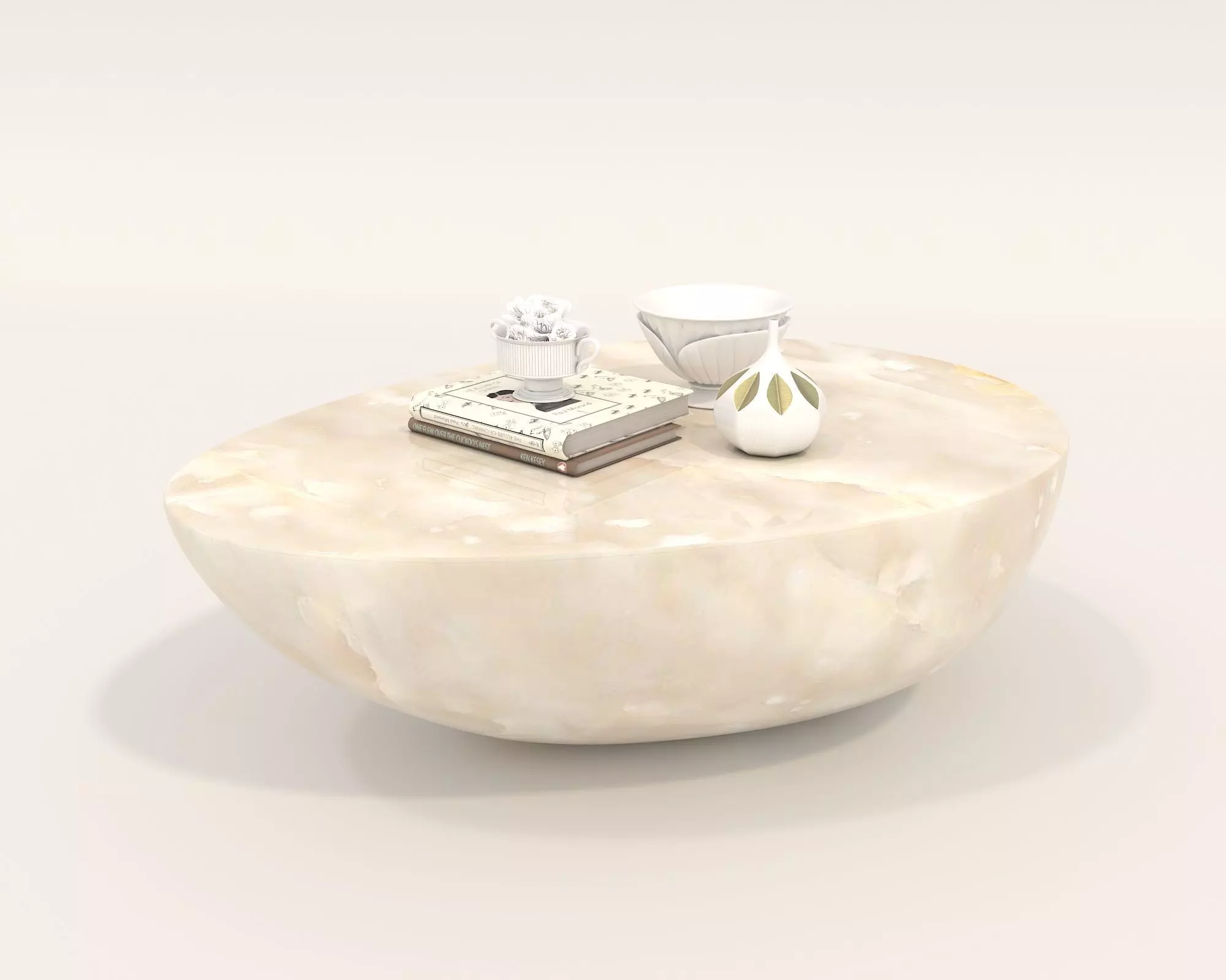 Modern Coffee Table and Armchair Set 52 3D model_8