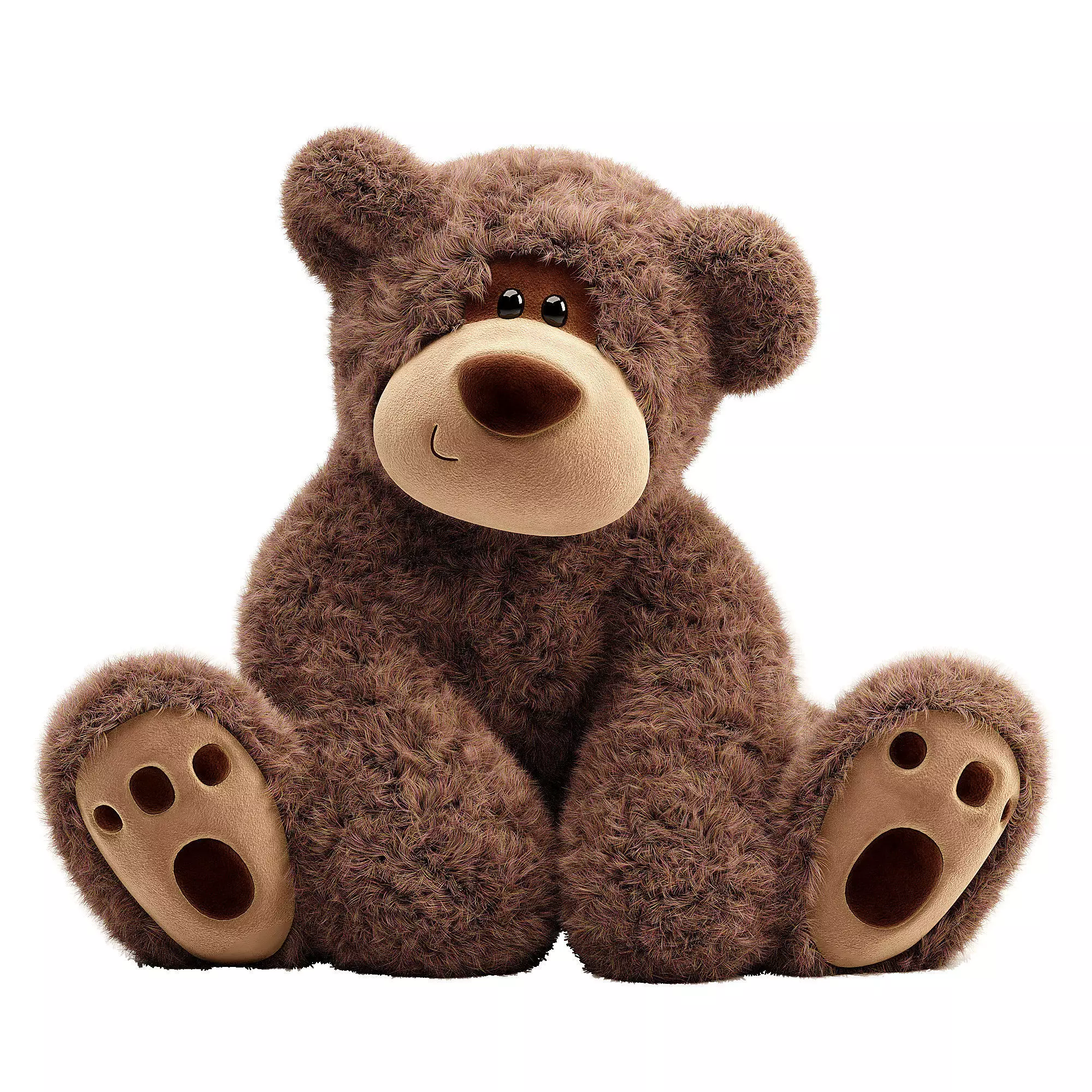 teddy bear 3D model_0