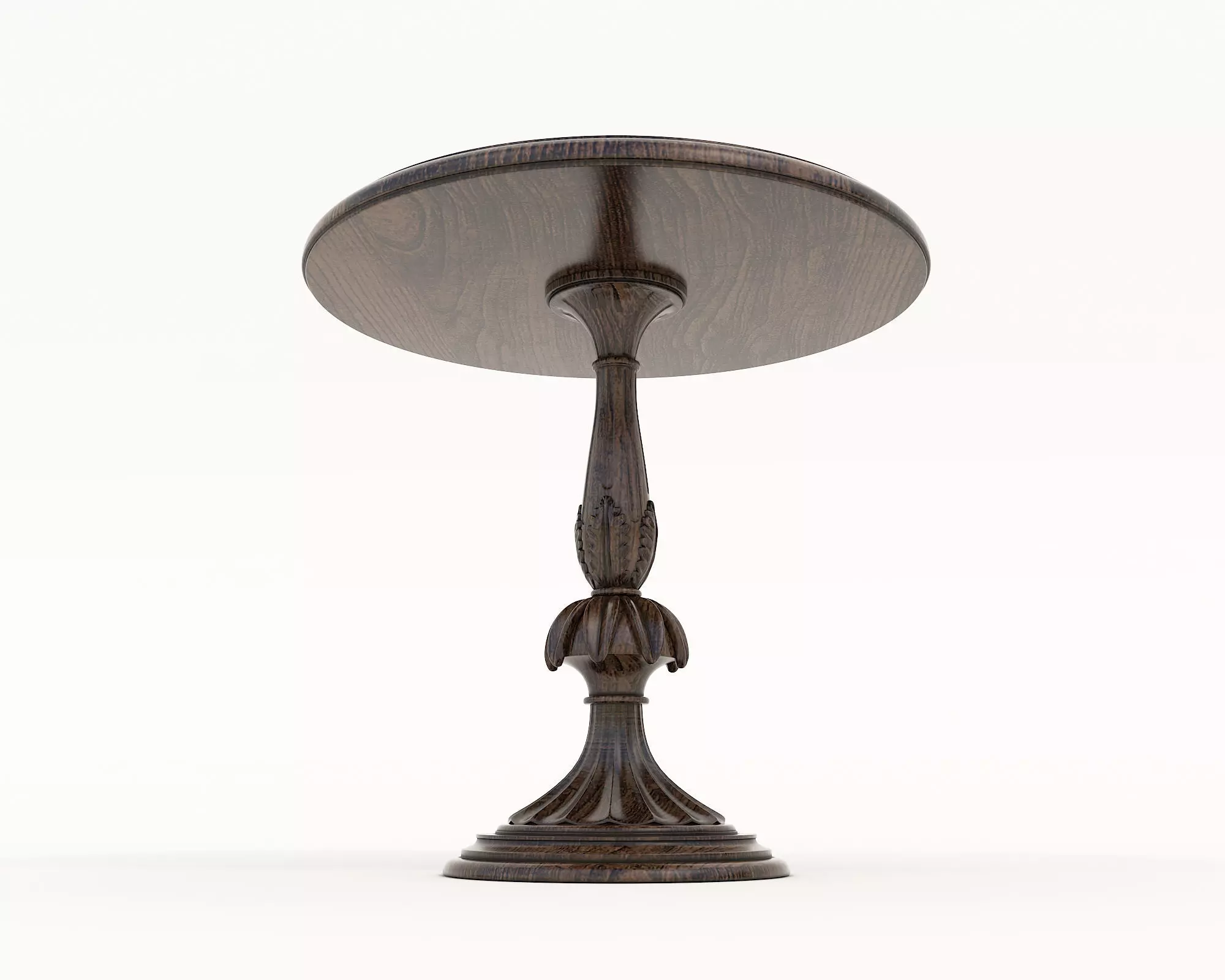 Classic European Style Coffee Table and Armchair 13 3D model_8