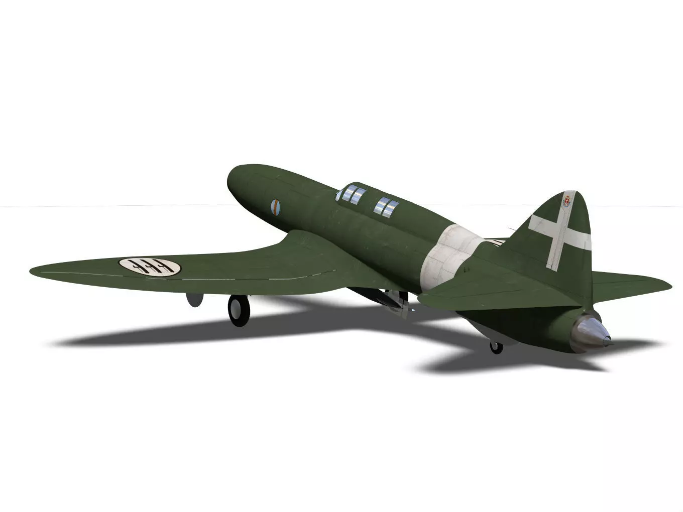 caproni campini n1 3D model_6