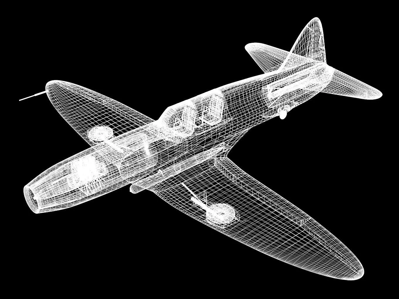 caproni campini n1 3D model_16