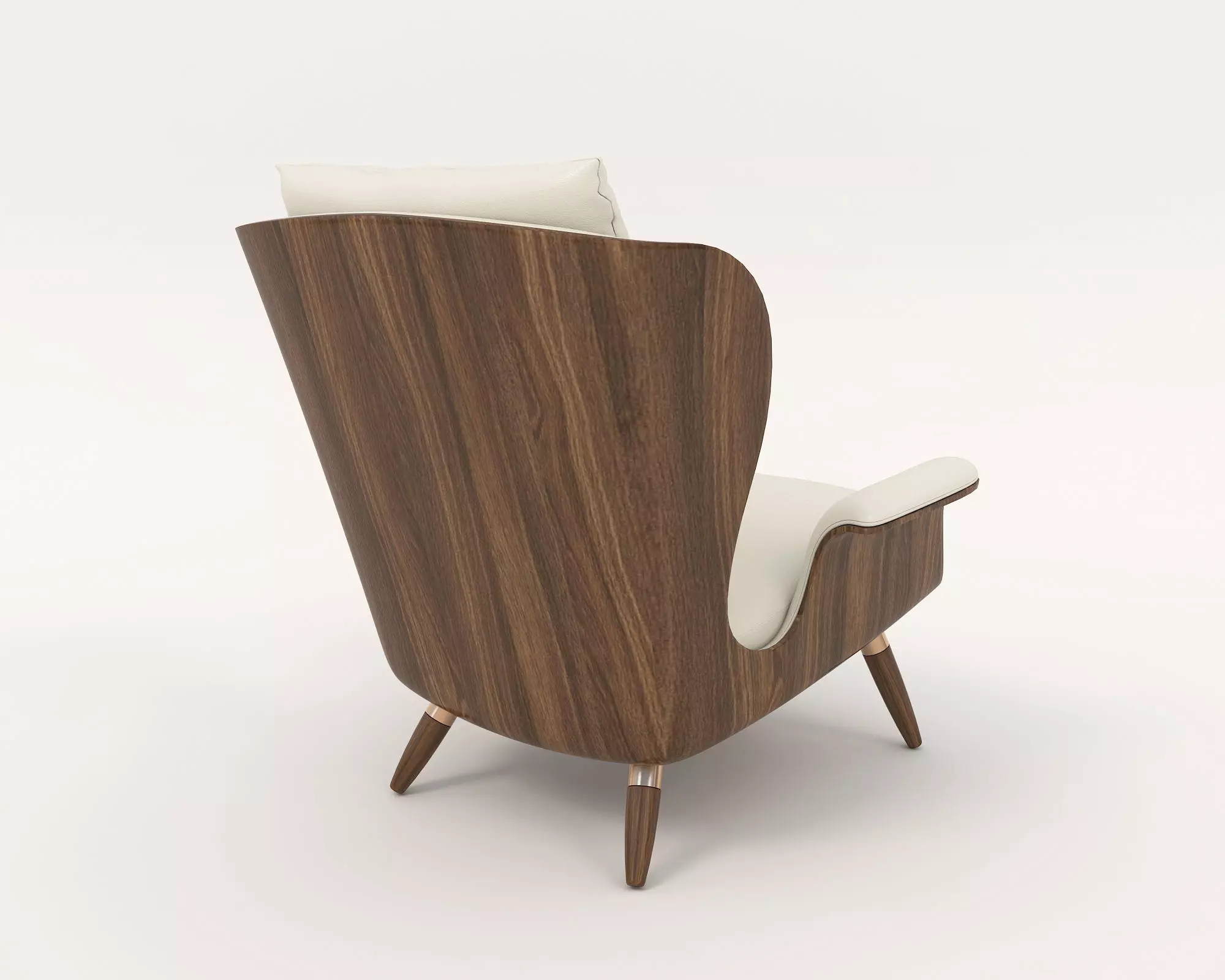 Modern Coffee Table and Armchair Set 53 3D model_8