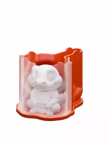 3D Printable Mold Master Alligator