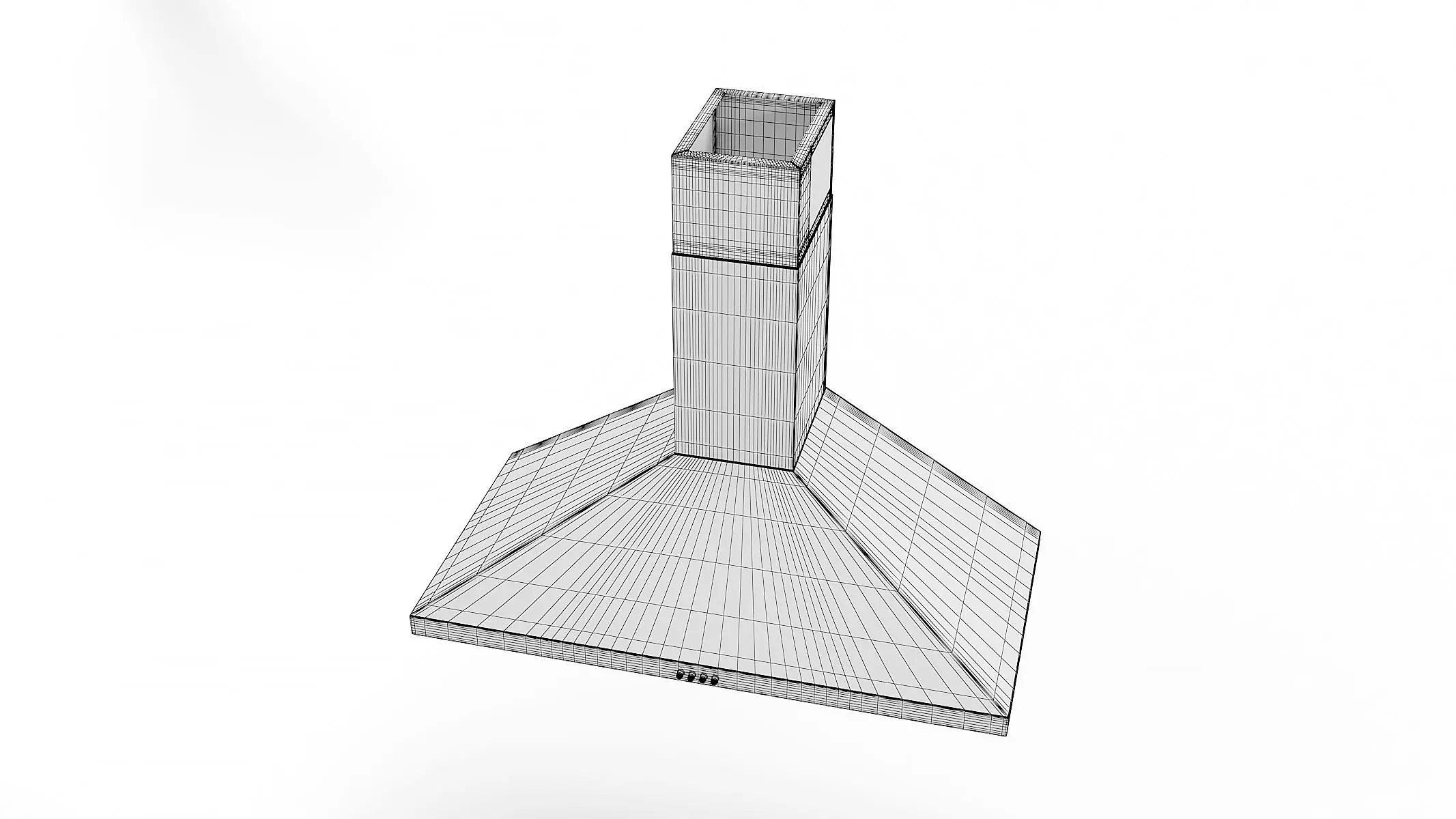 Whirlpool 36 Inch Range Hood WVW53UC6LS 3D model_7