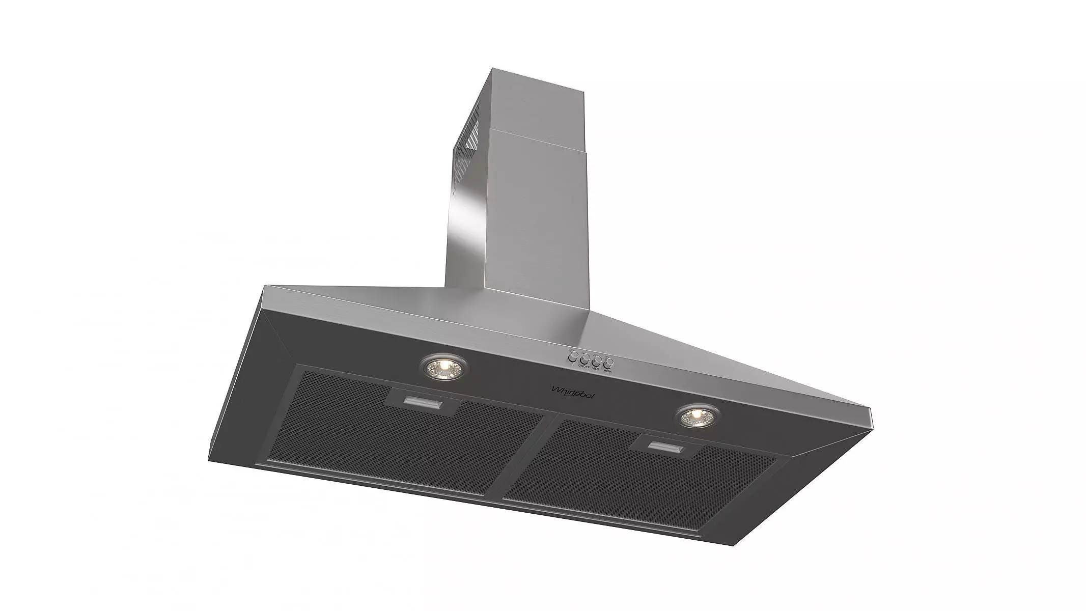 Whirlpool 36 Inch Range Hood WVW53UC6LS 3D model_0