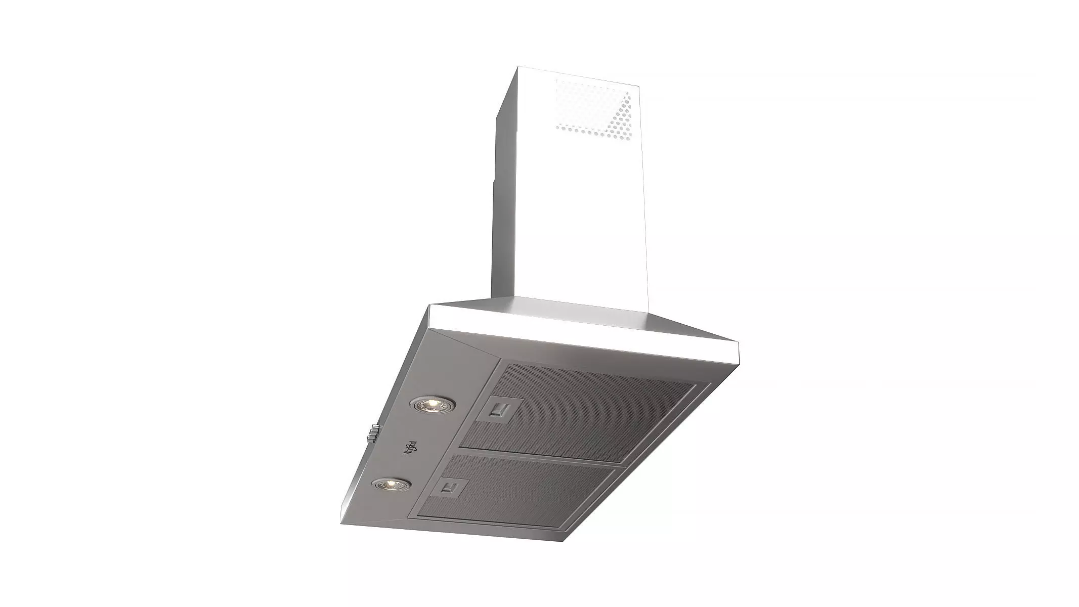 Whirlpool 36 Inch Range Hood WVW53UC6LS 3D model_2