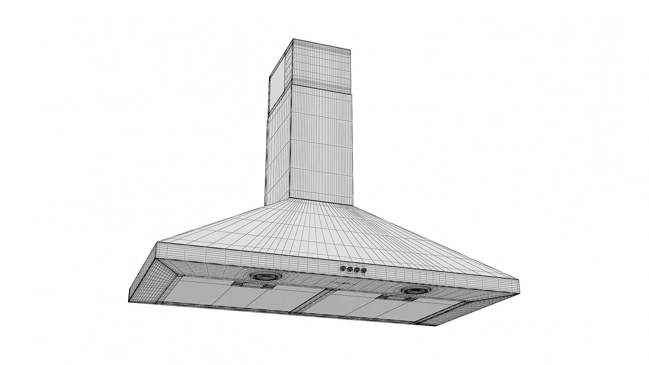 Whirlpool 36 Inch Range Hood WVW53UC6LS 3D model_8