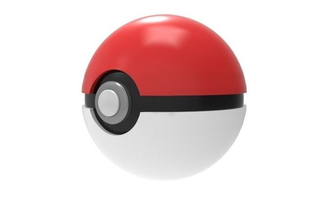 Pokeball pokemon ball 3D model