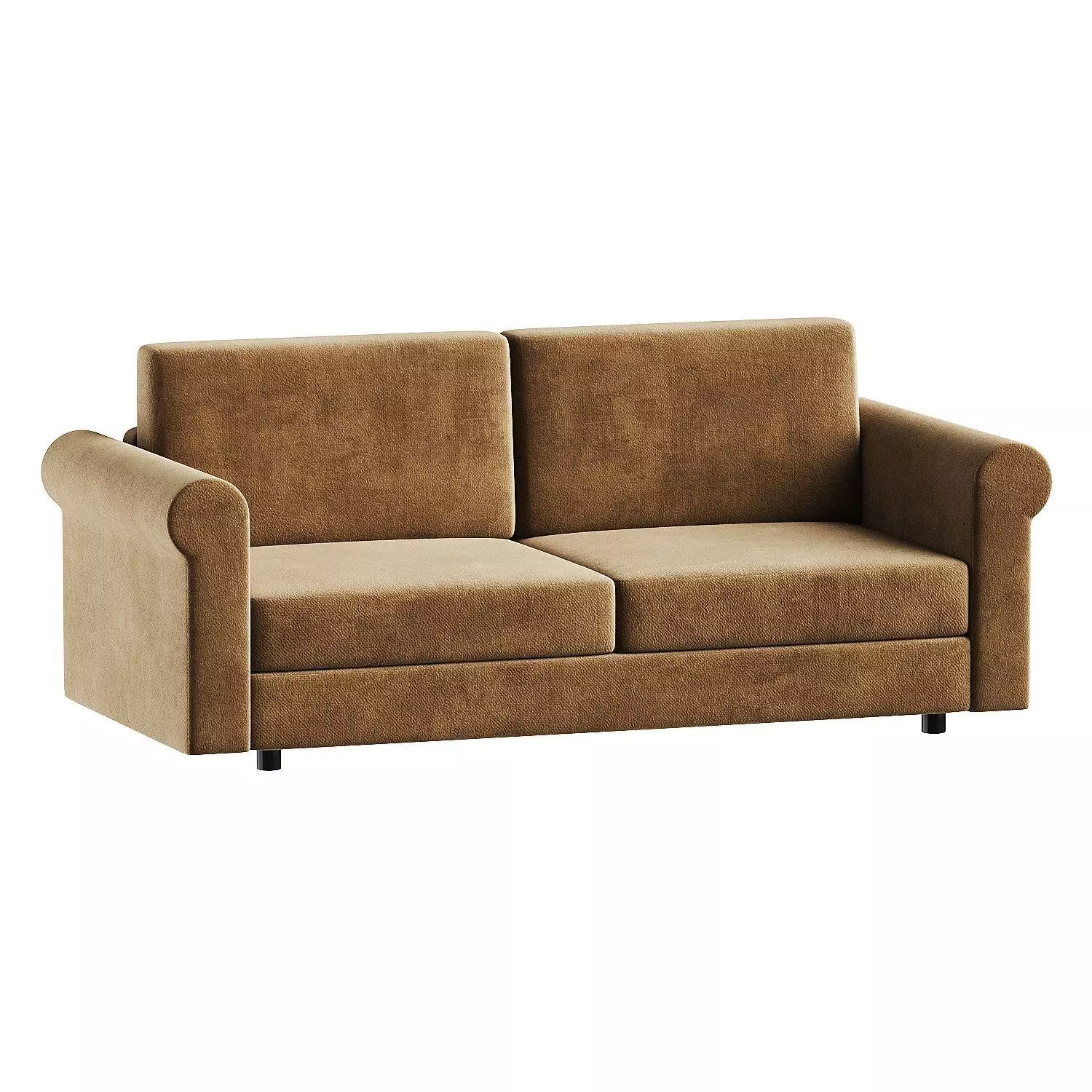 sofa fox 2 3D model_1