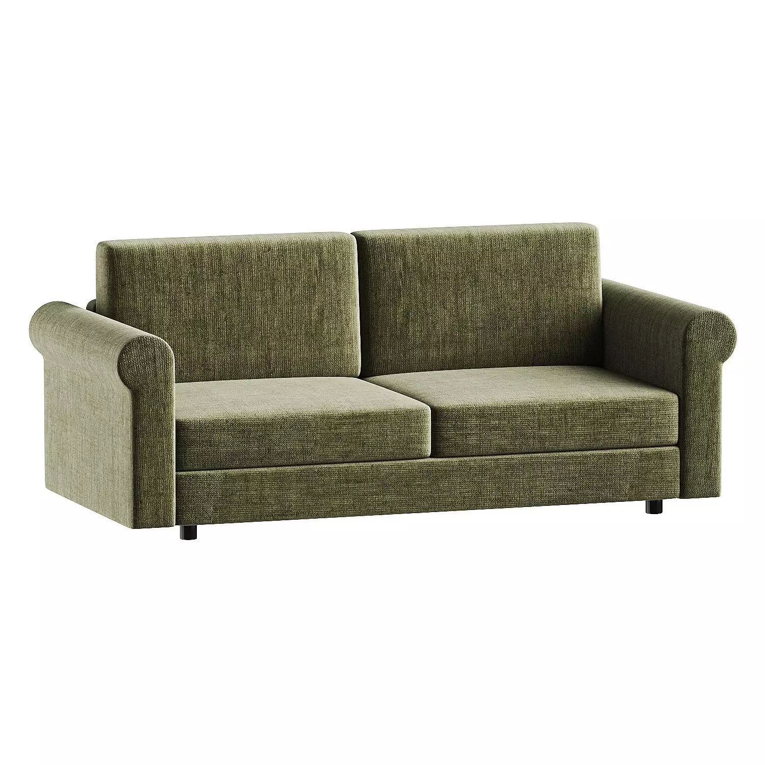 sofa fox 2 3D model_2