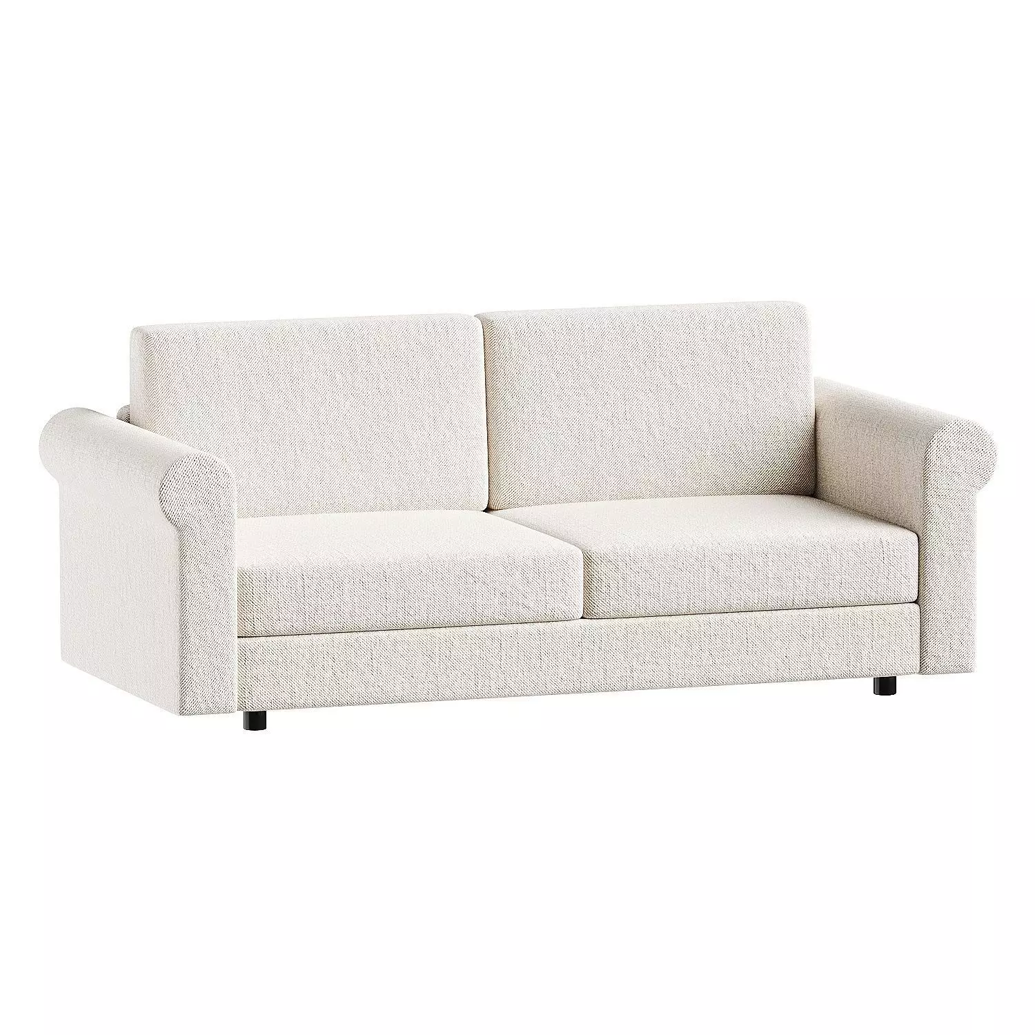 sofa fox 2 3D model_4