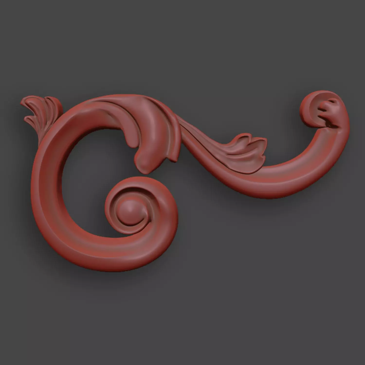 Architectural Ornaments - 5 Corners Pack 4 3D model_13