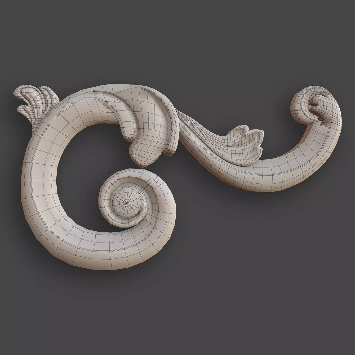 Architectural Ornaments - 5 Corners Pack 4 3D model_18