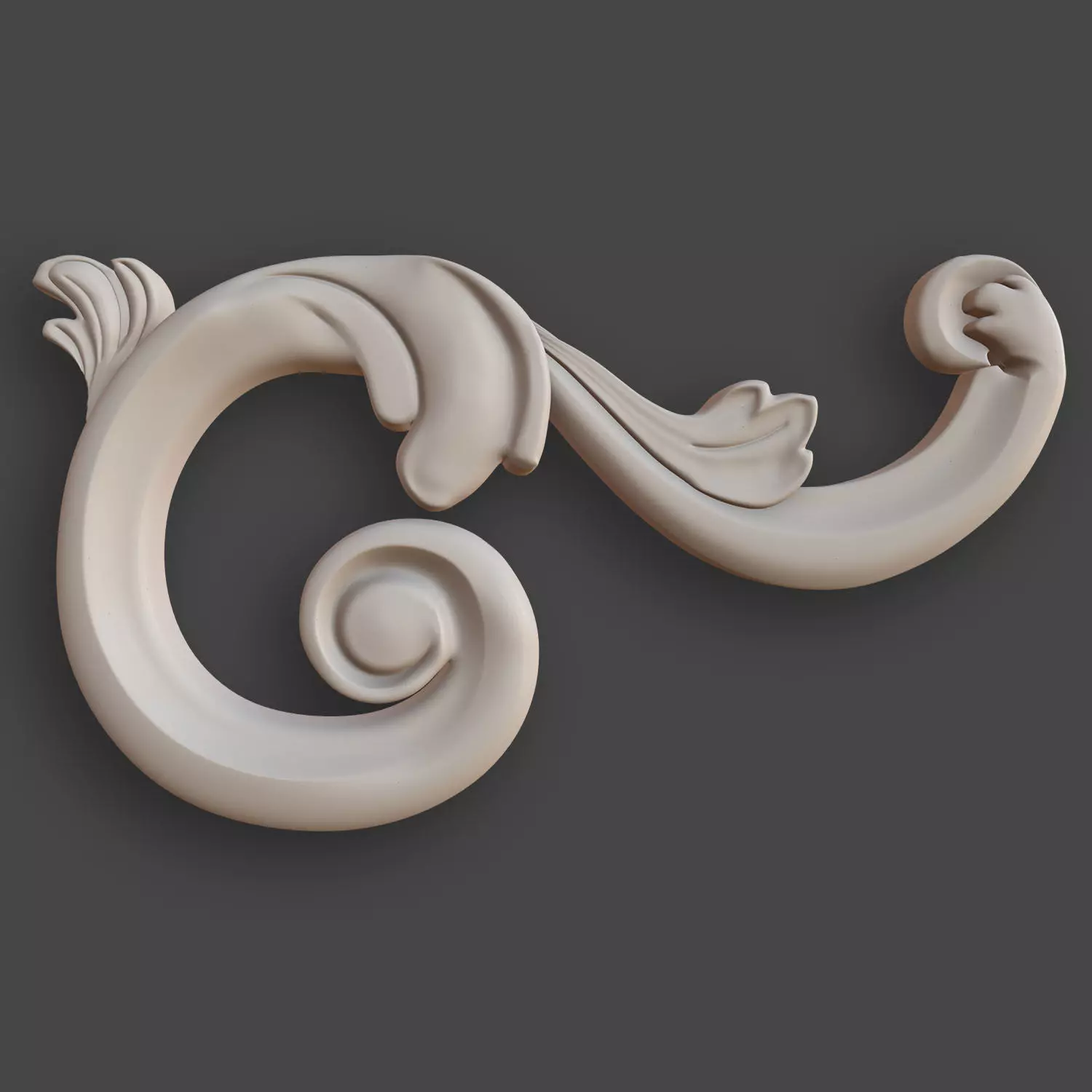 Architectural Ornaments - 5 Corners Pack 4 3D model_8