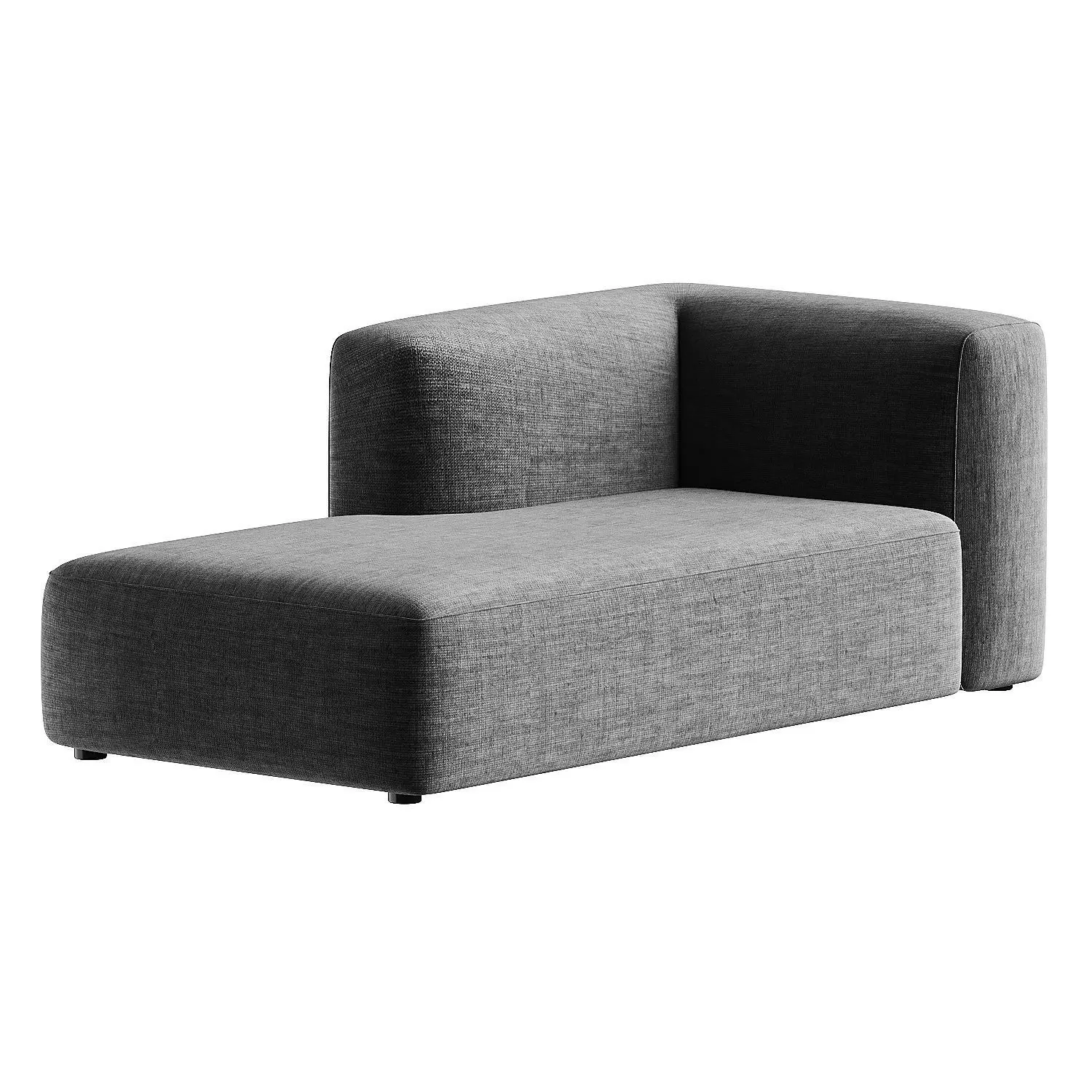 couch brown 3D model_3