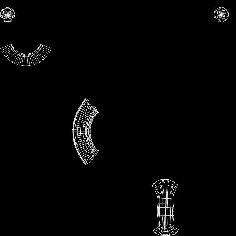 Cappuccino cups Low-poly 3D model_8