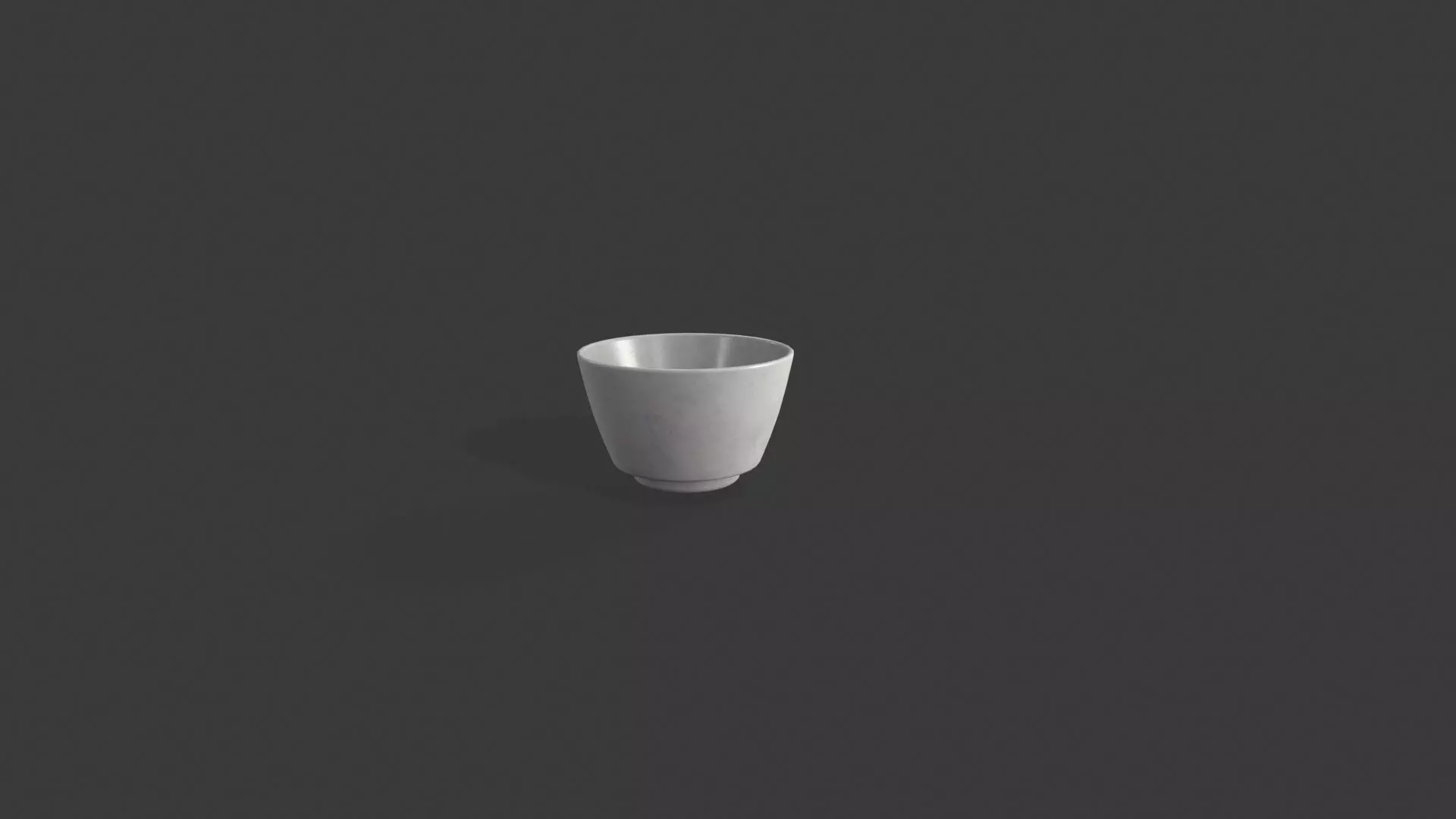 Cappuccino cups Low-poly 3D model_3