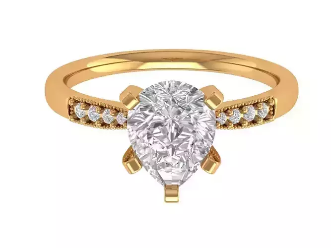 Pear Engagement Ring