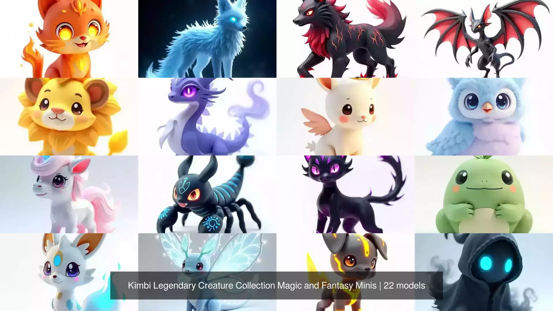 Kimbi Legendary Creature Collection Magic and Fantasy Minis _0