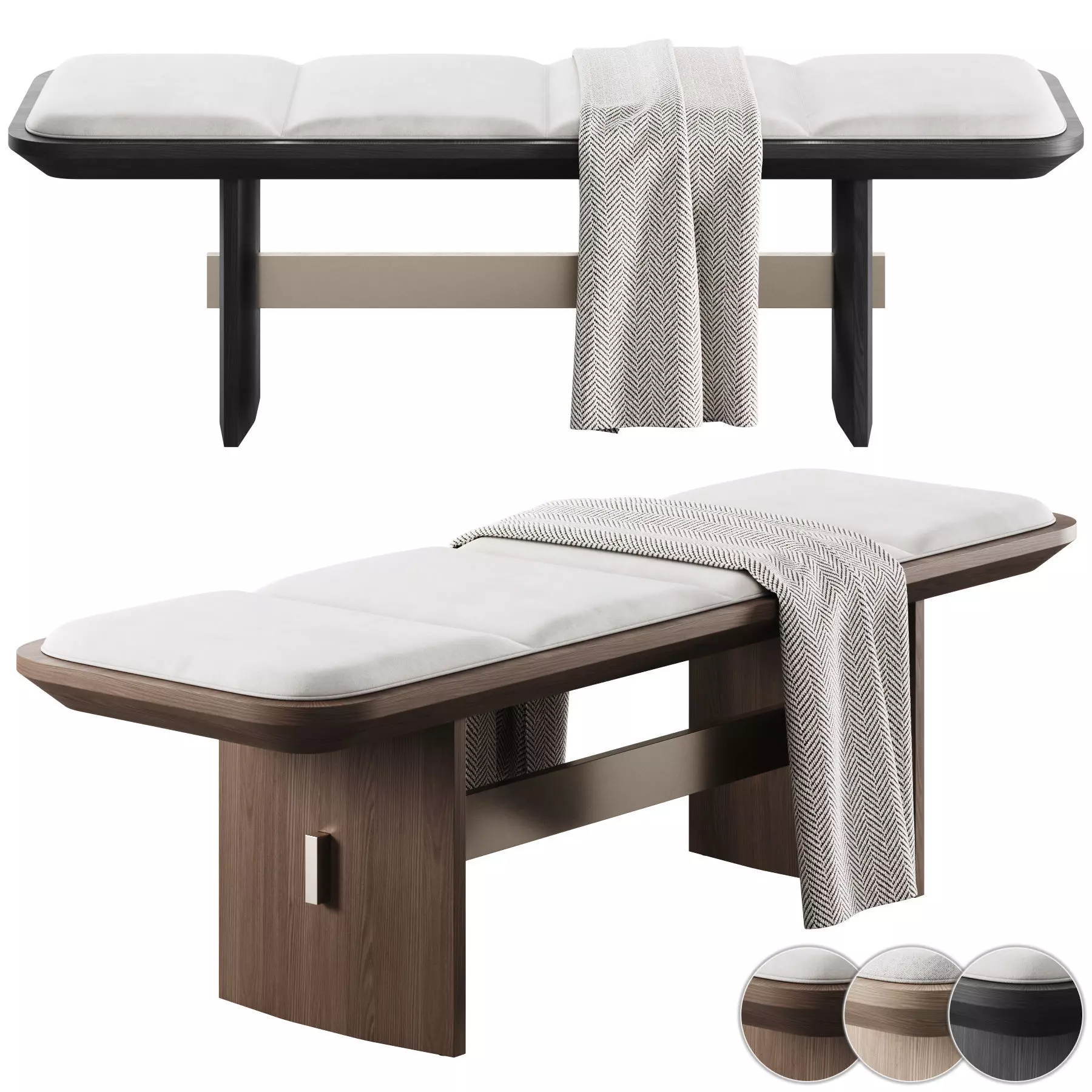 Albert Bench By Laskasas 3D model_0