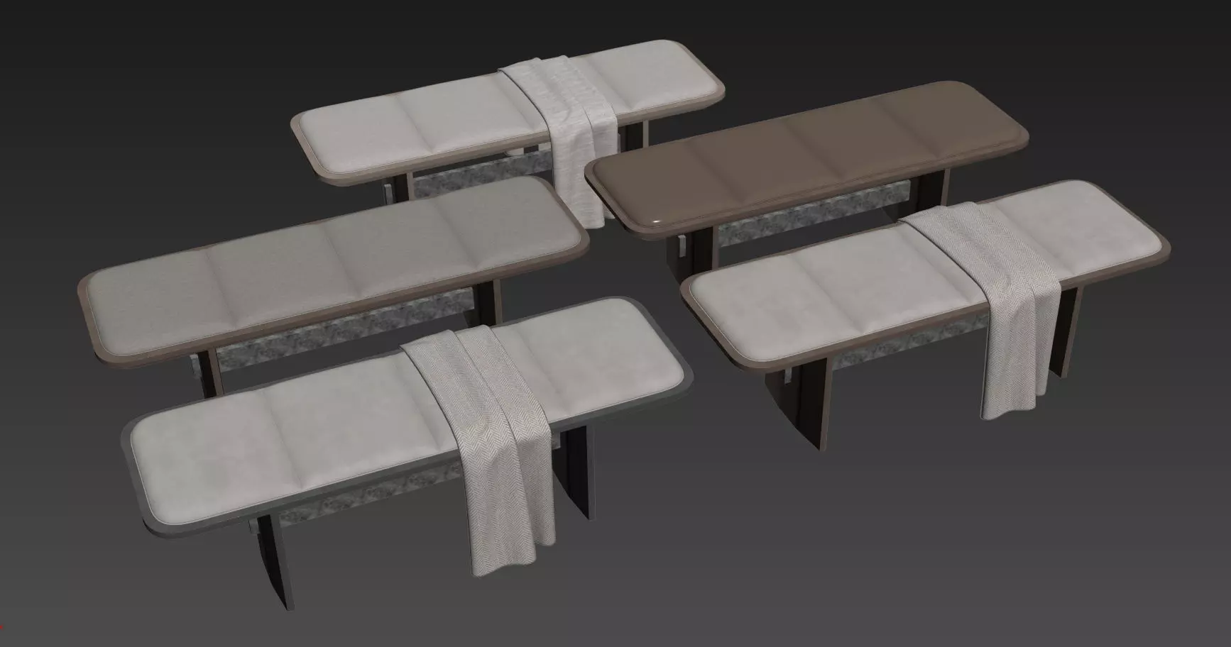 Albert Bench By Laskasas 3D model_12