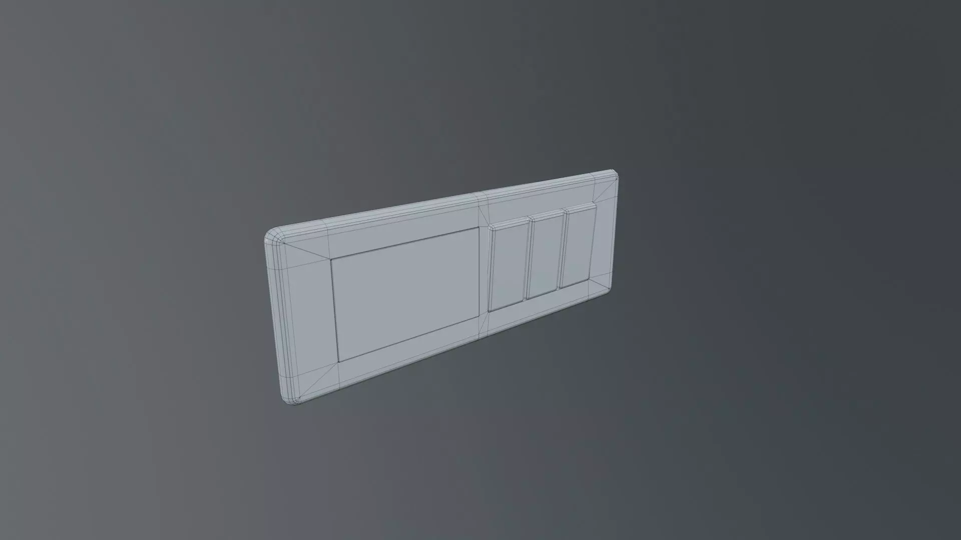 Switch Low-poly 3D model_7
