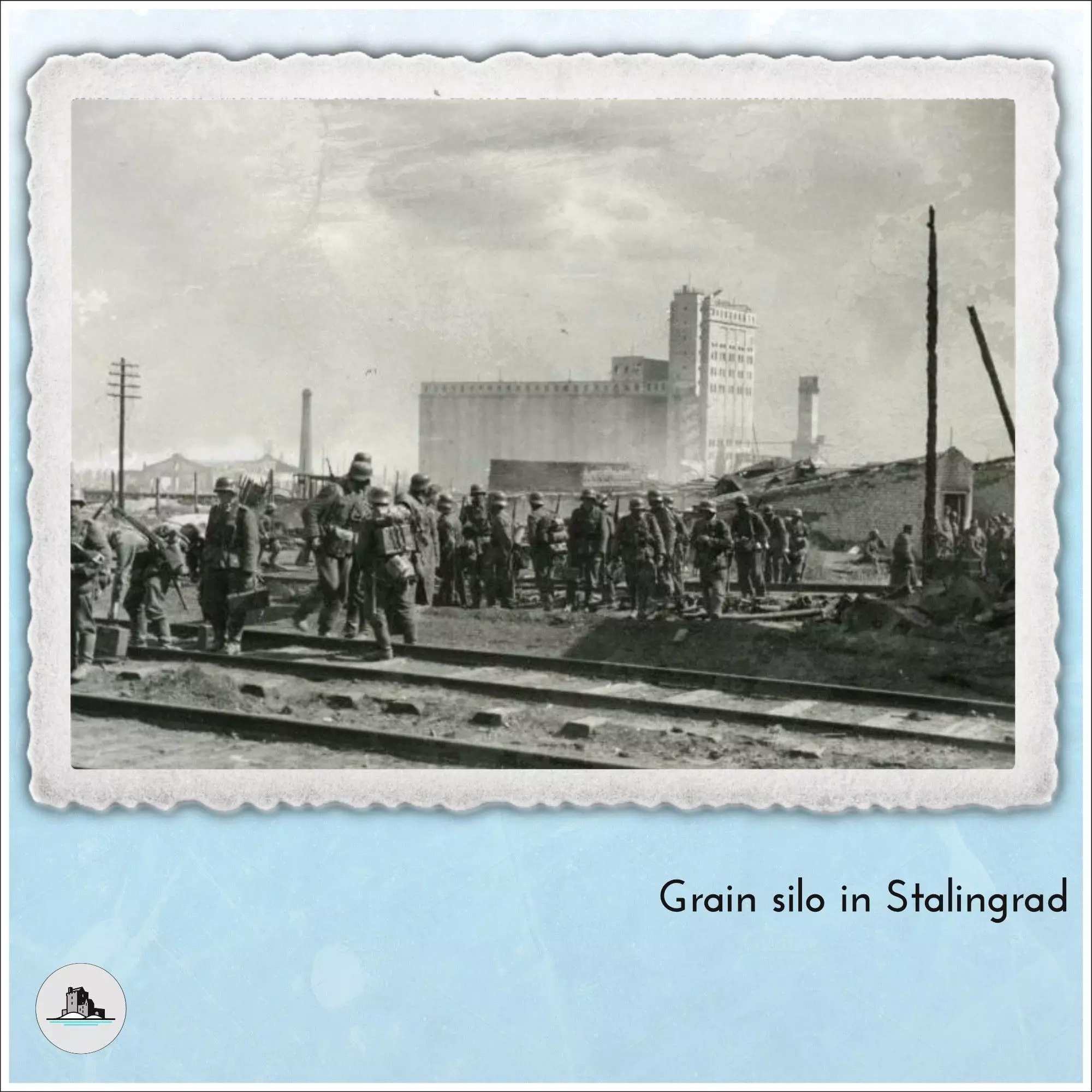 Grain Elevator Tour warehouse Stalingrad Russia - World War Two 3D print model_1