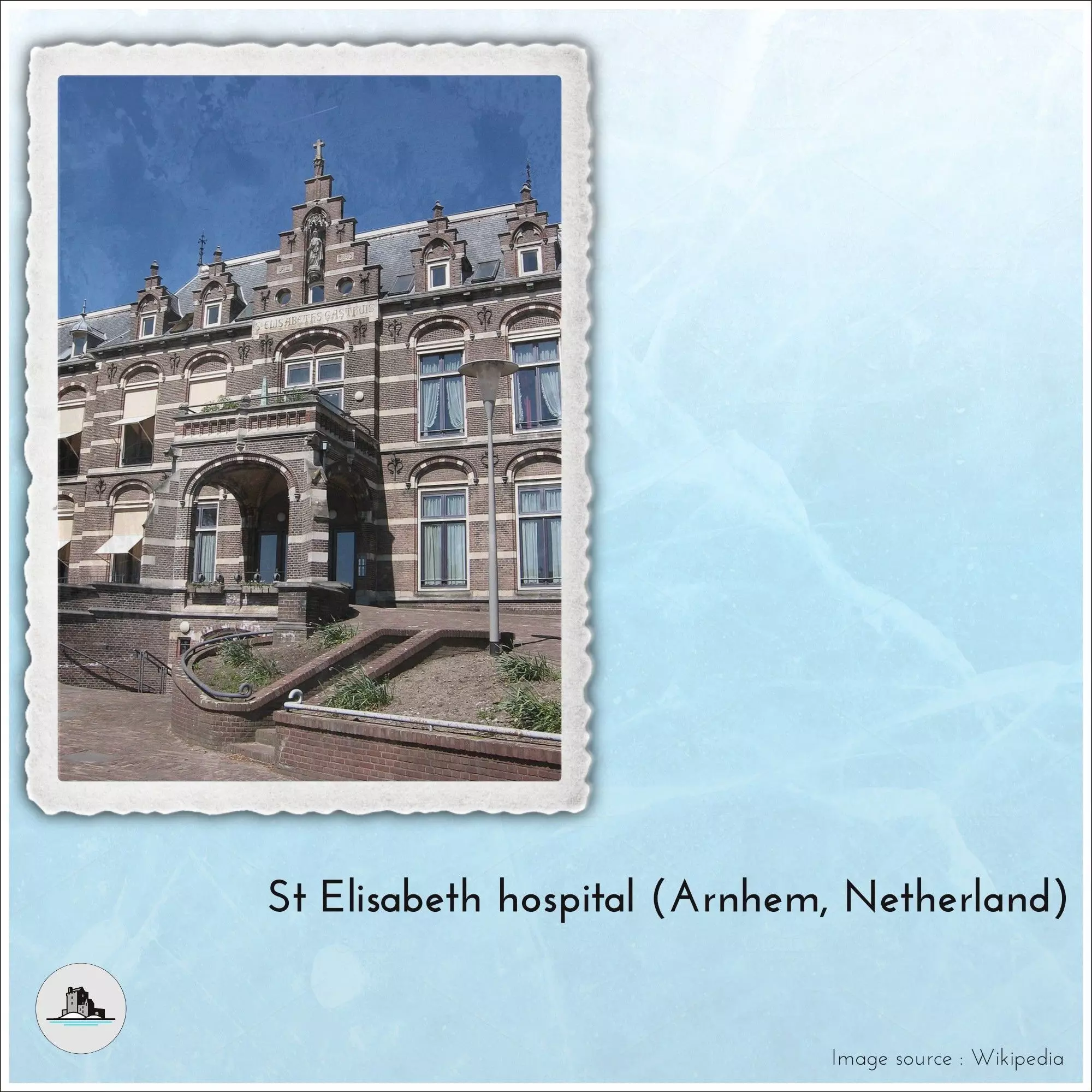 St Elizabeths Hospital Arnhem The Netherlands - World War Two Se 3D print model_1