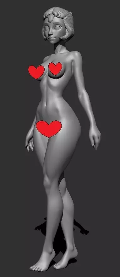 Pearl - Steven Universe - NSFW version 3D print model_1