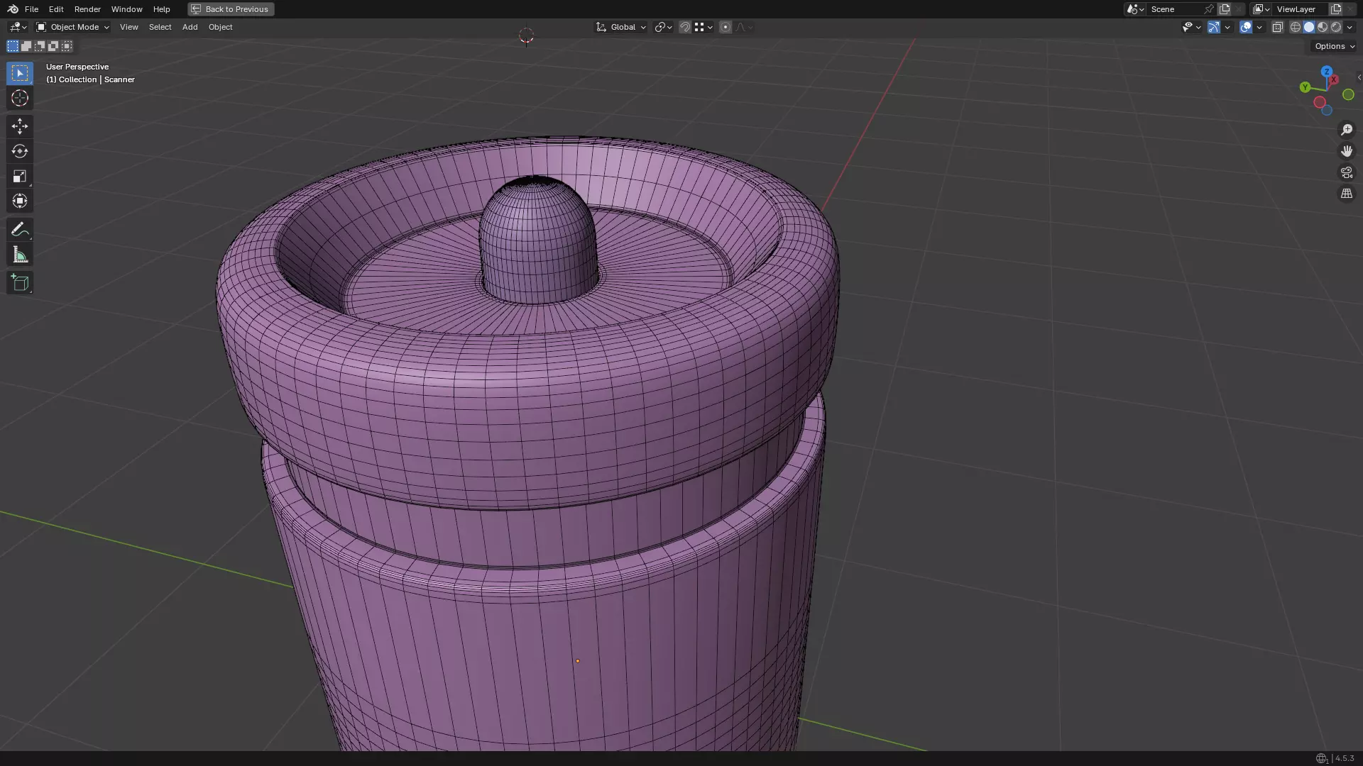 Star Trek Voyager Hero MK X Medical Tricorder Scanner PBR 3D model_50