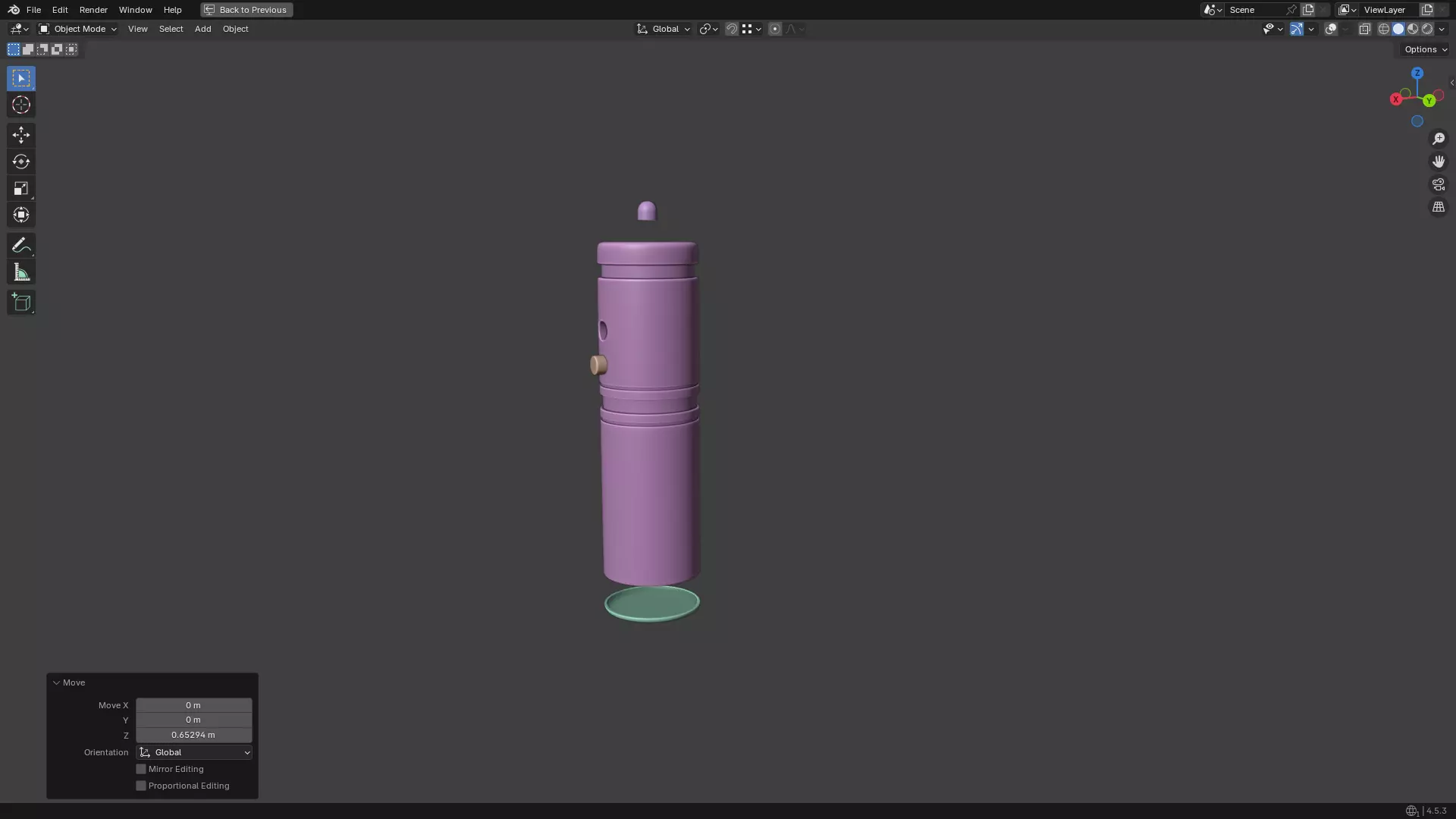 Star Trek Voyager Hero MK X Medical Tricorder Scanner PBR 3D model_33