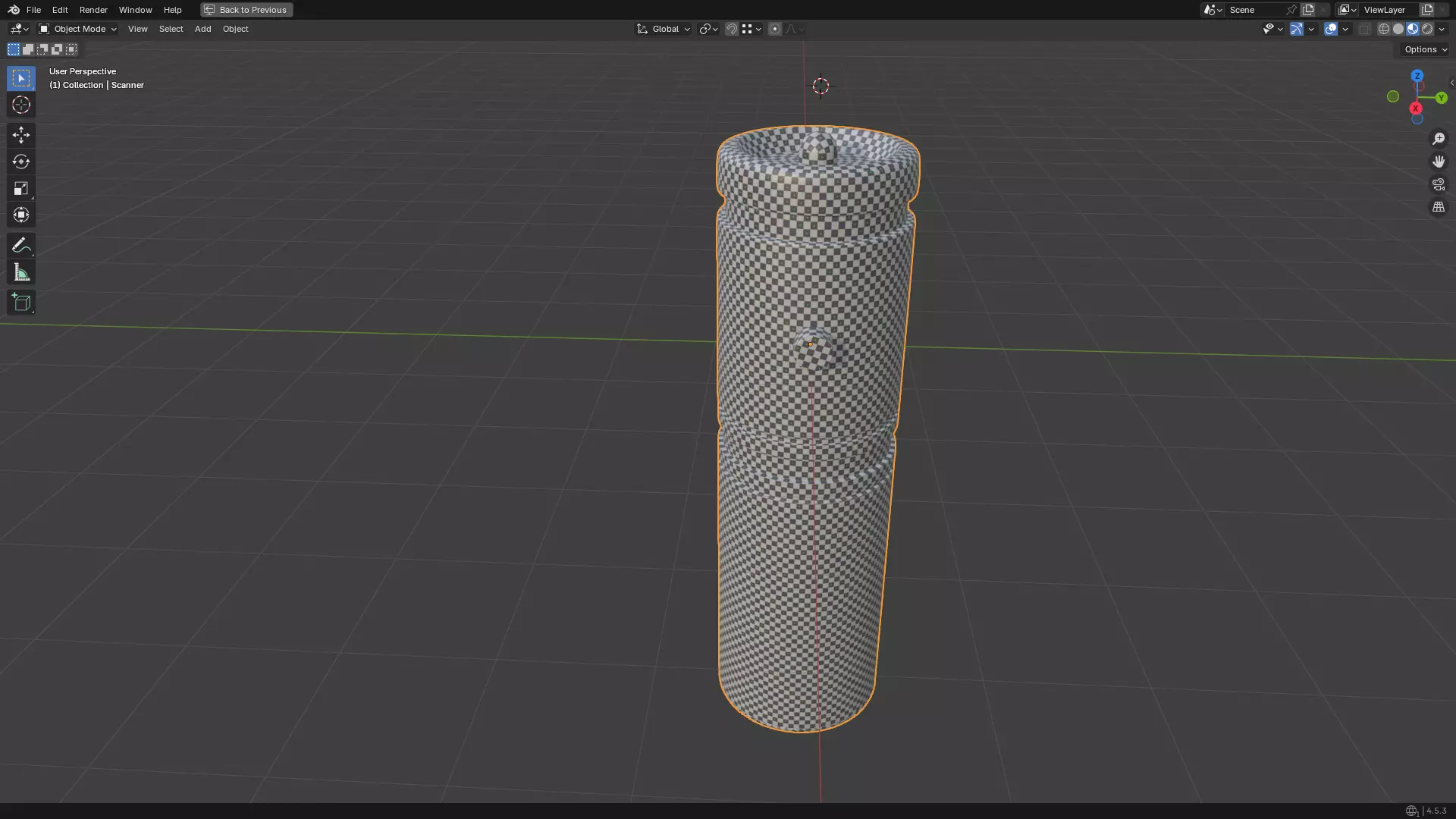 Star Trek Voyager Hero MK X Medical Tricorder Scanner PBR 3D model_54