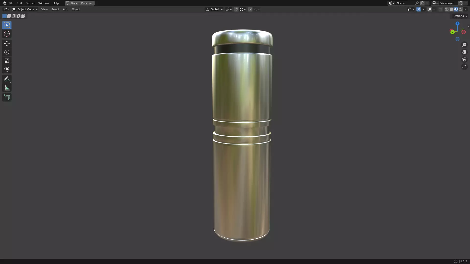 Star Trek Voyager Hero MK X Medical Tricorder Scanner PBR 3D model_7