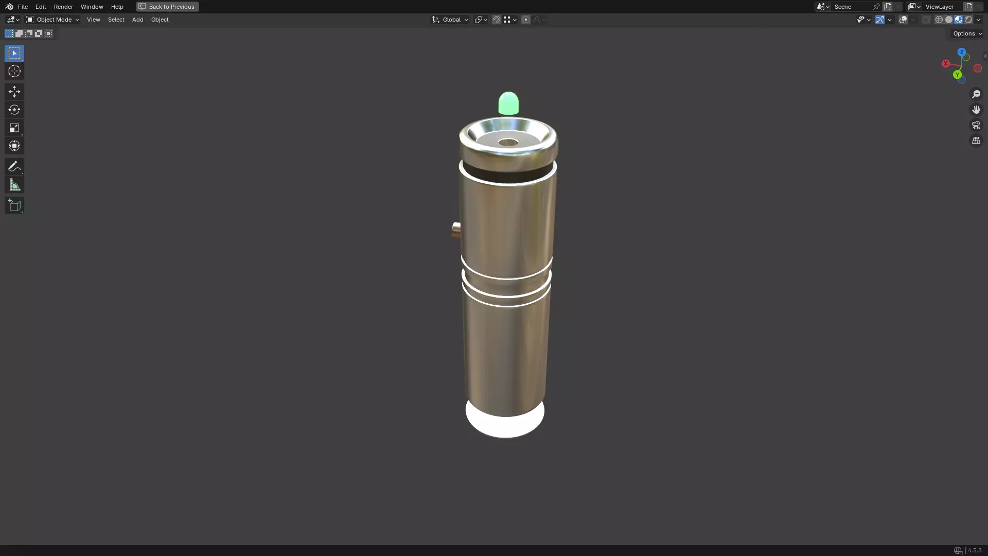 Star Trek Voyager Hero MK X Medical Tricorder Scanner PBR 3D model_40