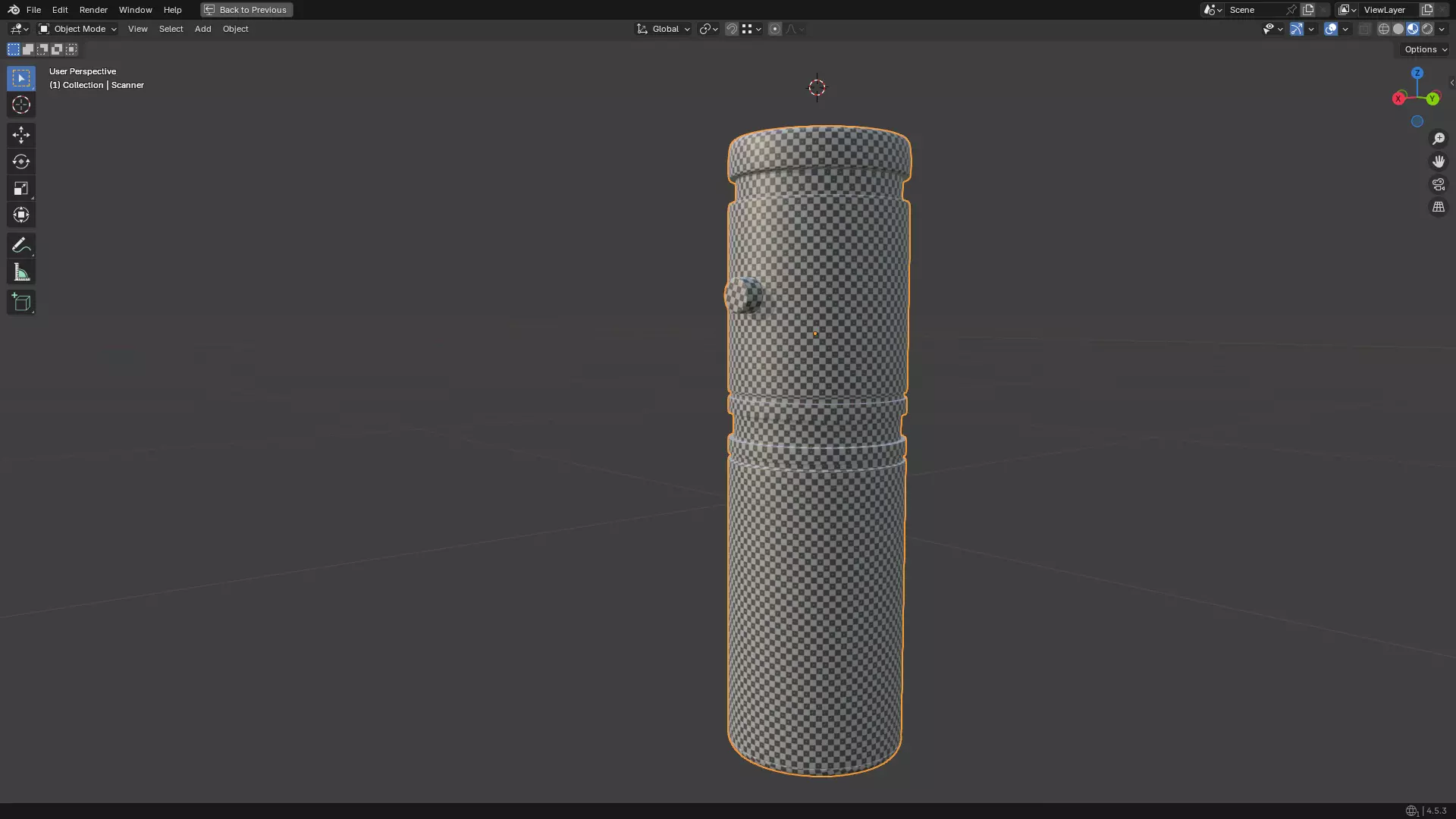 Star Trek Voyager Hero MK X Medical Tricorder Scanner PBR 3D model_57